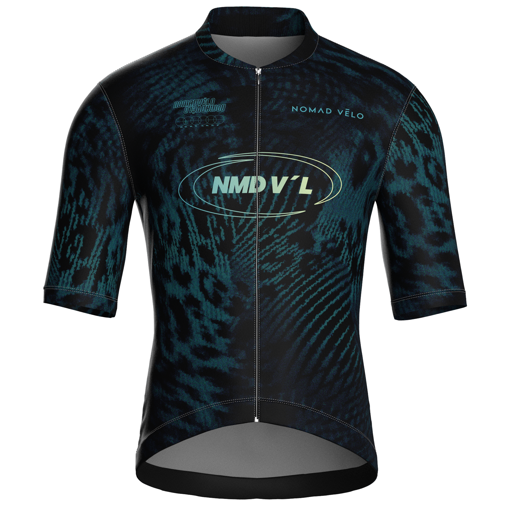 Panther Teal Jersey – Cycling Short Sleeve Race Fit