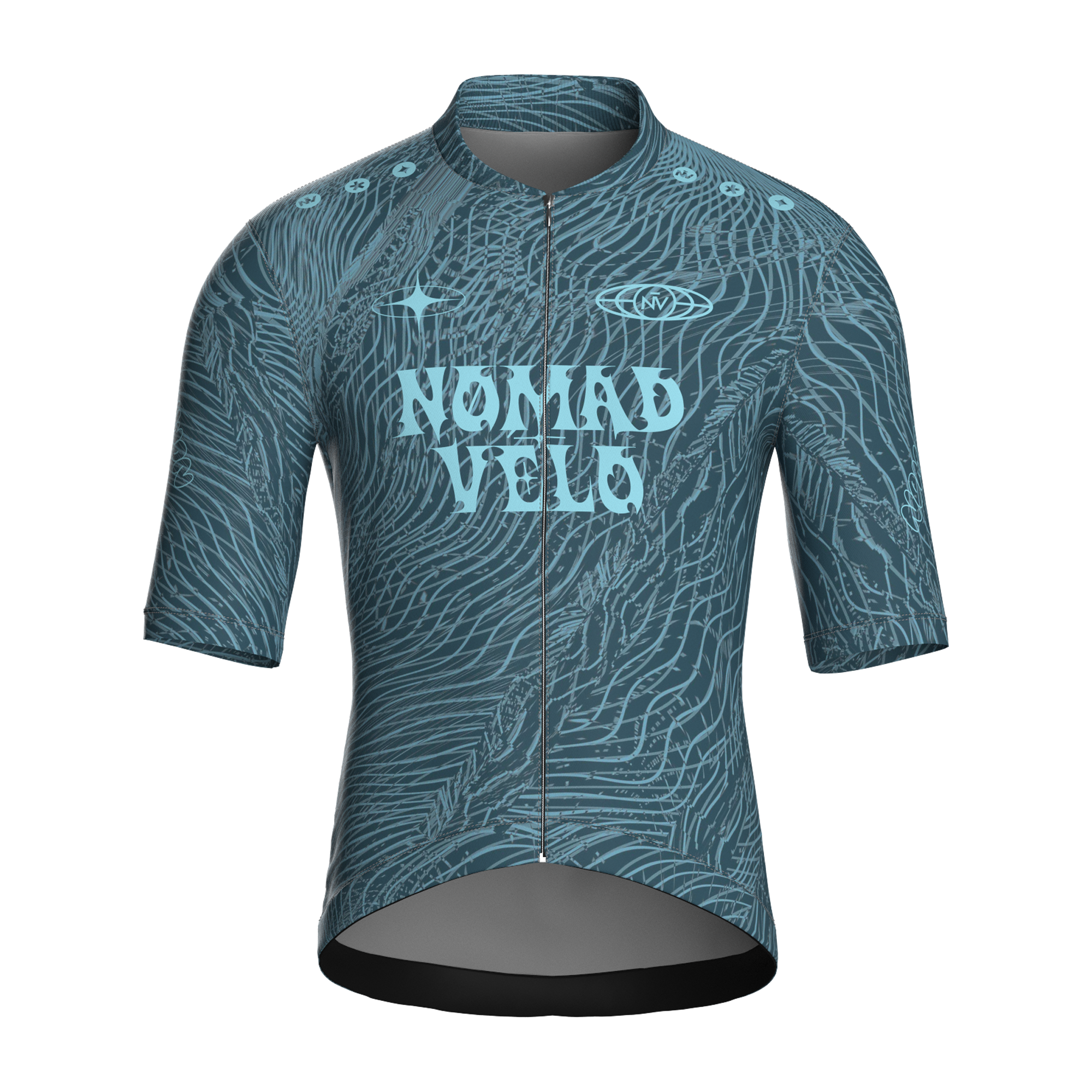 Coco Turq Short Sleeve Jersey | Nomad Vélo