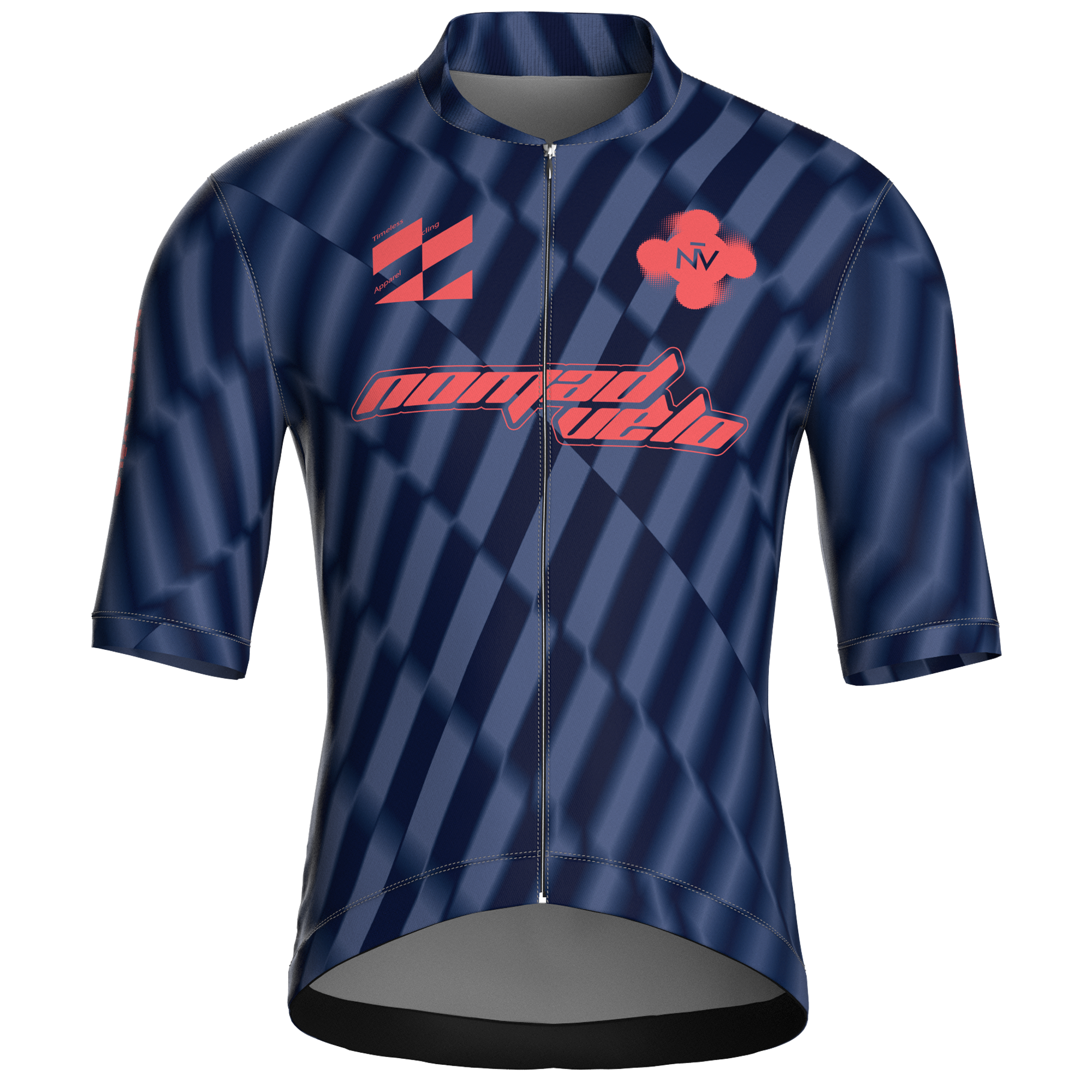 Motion Navy Jersey – Cycling Short Sleeve Race Fit