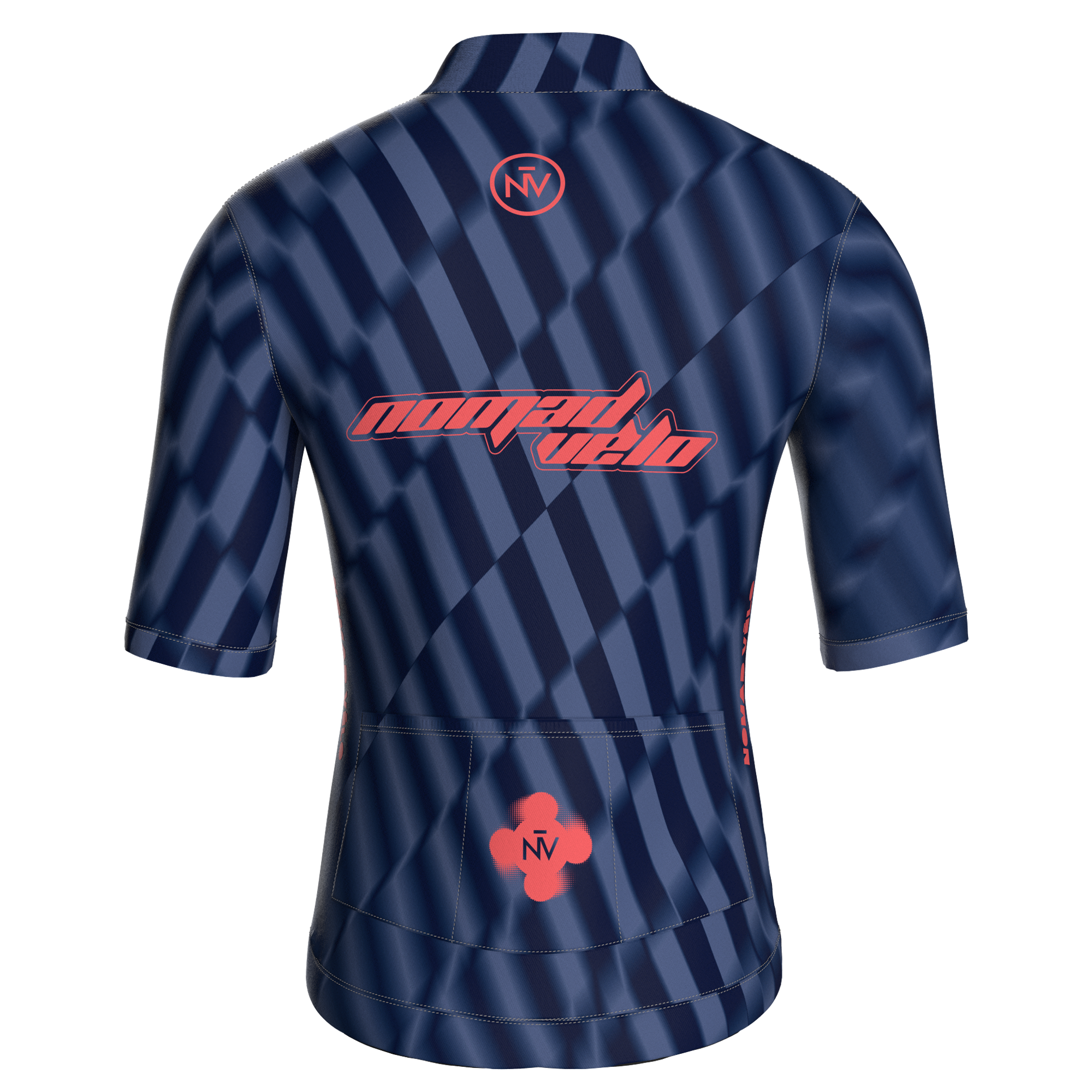 Motion Navy Jersey – Cycling Short Sleeve Race Fit
