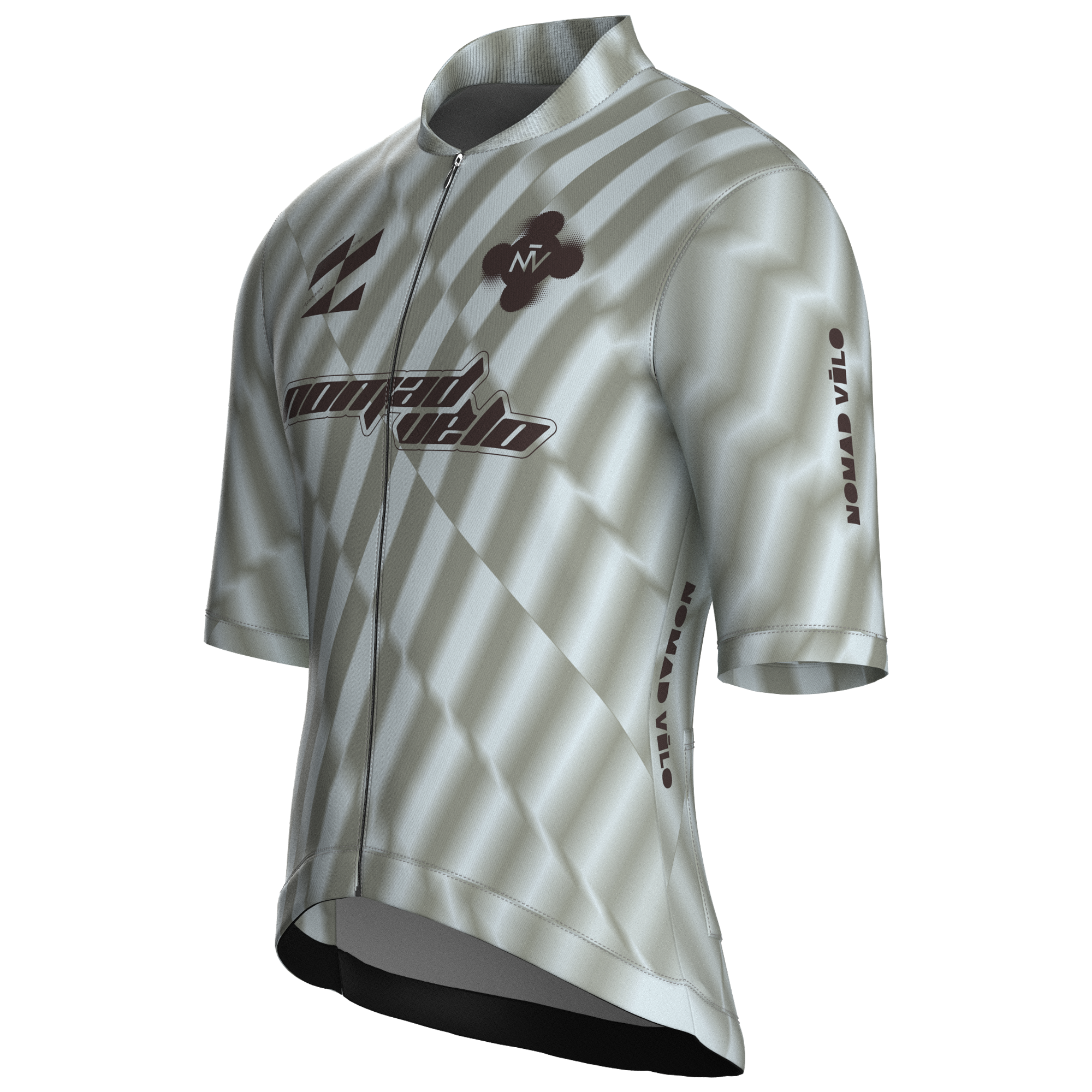 Motion Silver Jersey – Cycling Short Sleeve Race Fit