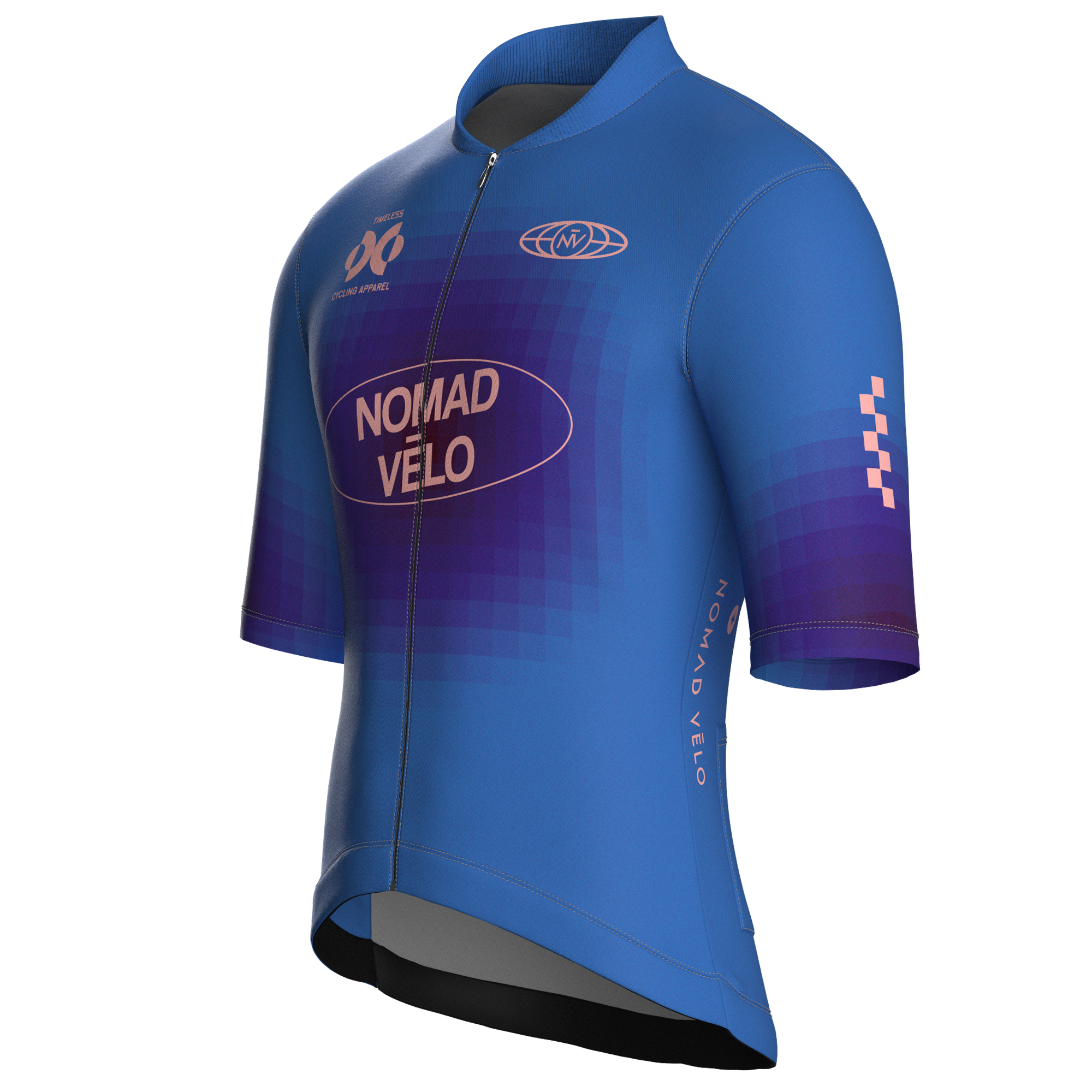 Pixel Cobalt Jersey – Cycling Short Sleeve Race Fit