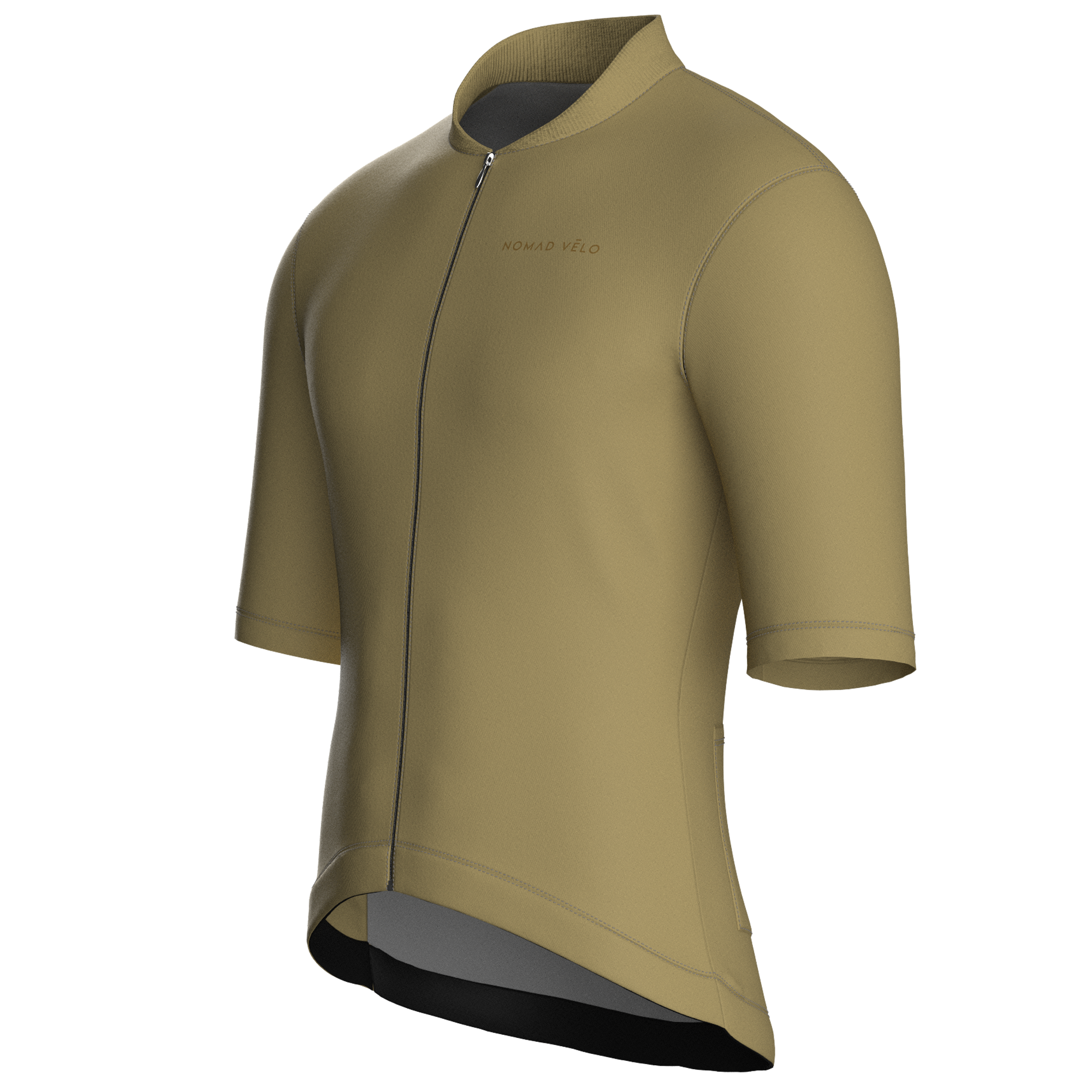 Pure Khaki Jersey – Cycling Short Sleeve Race Fit