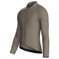 Pure Taupe Jersey – Cycling Long Sleeve Race Fit
