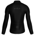 Pure Black Jersey – Cycling Long Sleeve Race Fit