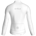 Pure White Jersey – Cycling Long Sleeve Race Fit