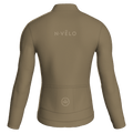 Pure Khaki Jersey – Cycling Long Sleeve Race Fit
