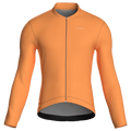 Pure Orange Jersey – Cycling Long Sleeve Race Fit