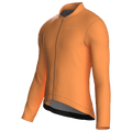 Pure Orange Jersey – Cycling Long Sleeve Race Fit