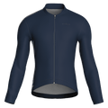 Pure Navy Jersey – Cycling Long Sleeve Race Fit