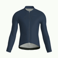 Pure Navy Jersey – Cycling Long Sleeve Race Fit