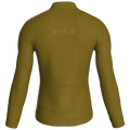 Pure Mustard Jersey – Cycling Long Sleeve Race Fit