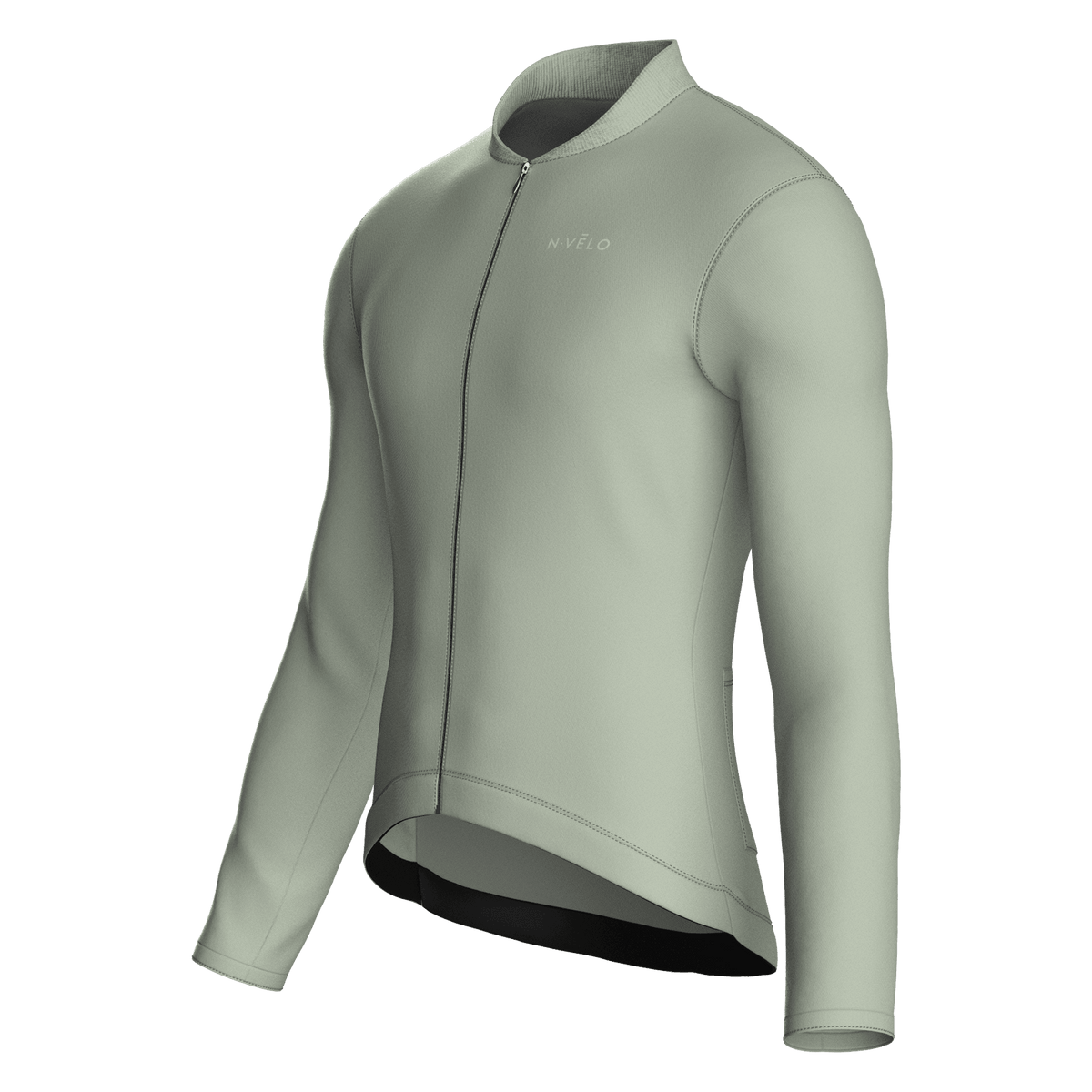 Pure Sage Jersey – Cycling Long Sleeve Race Fit