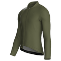 Pure Olive Jersey – Cycling Long Sleeve Race Fit