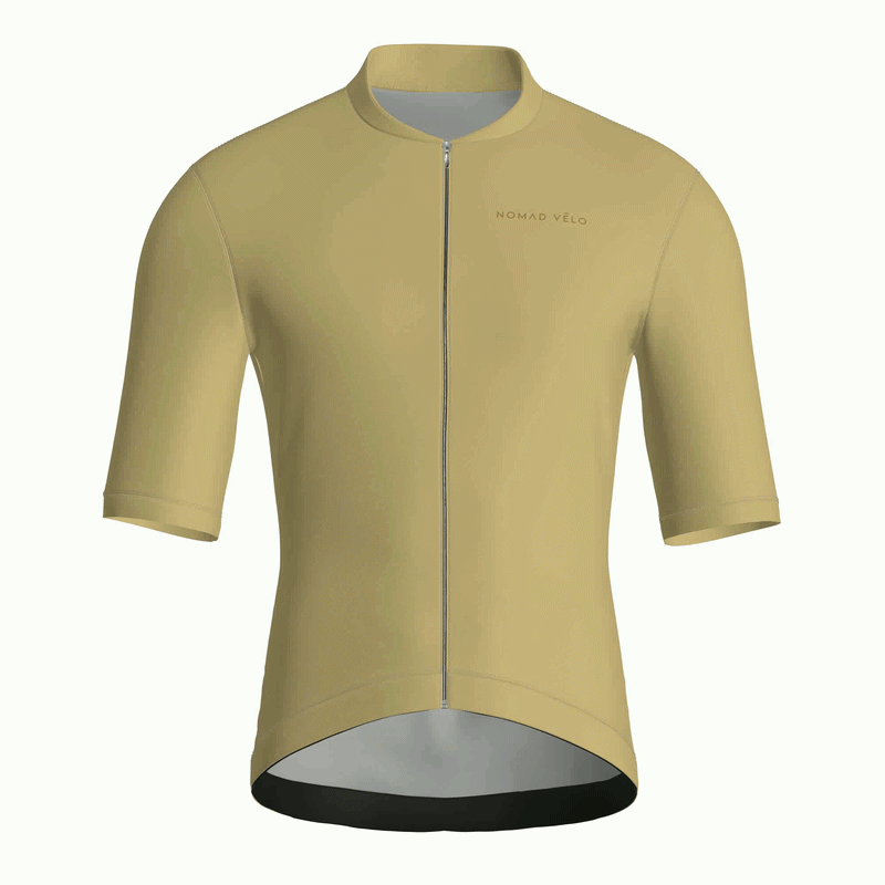 Pure Khaki Jersey – Cycling Short Sleeve Race Fit
