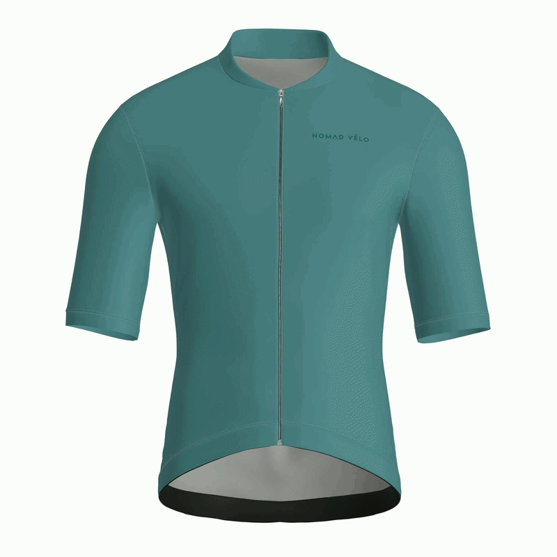 Pure Teal Jersey – Cycling Short Sleeve Race Fit