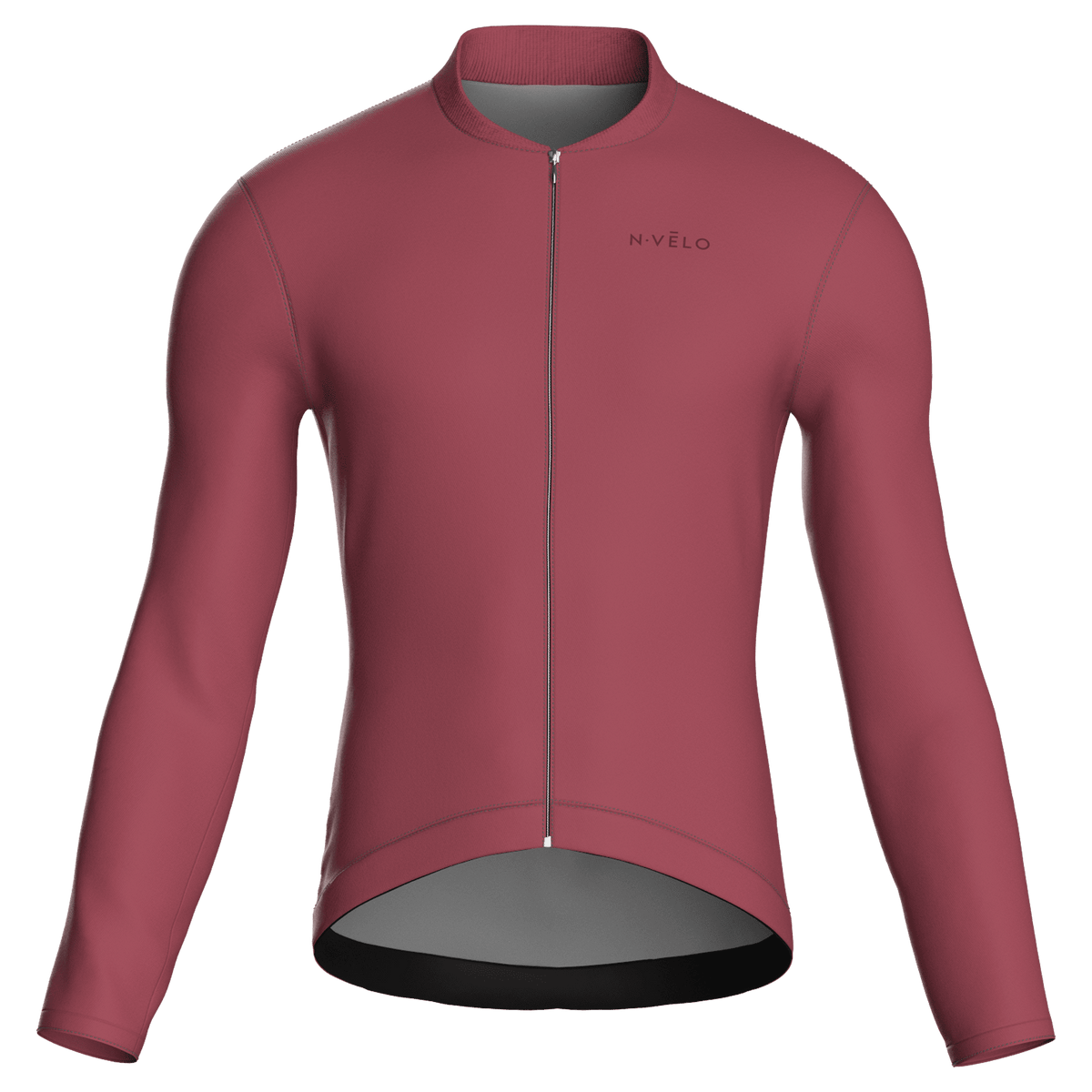 Pure Rosewood Jersey – Cycling Long Sleeve Race Fit