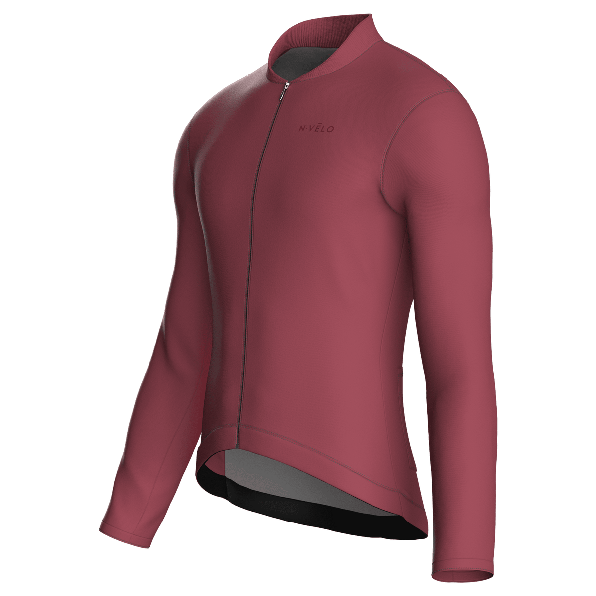 Pure Rosewood Jersey – Cycling Long Sleeve Race Fit