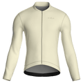 Pure Cream Jersey – Cycling Long Sleeve Race Fit