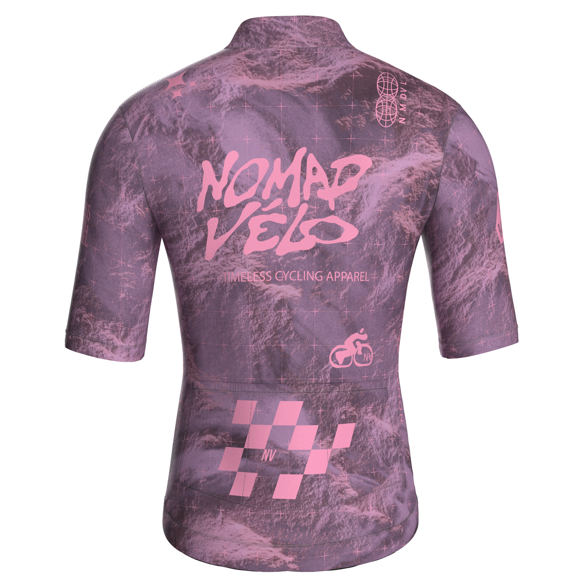 Legacy Rose Jersey – Cycling Short Sleeve Race Fit