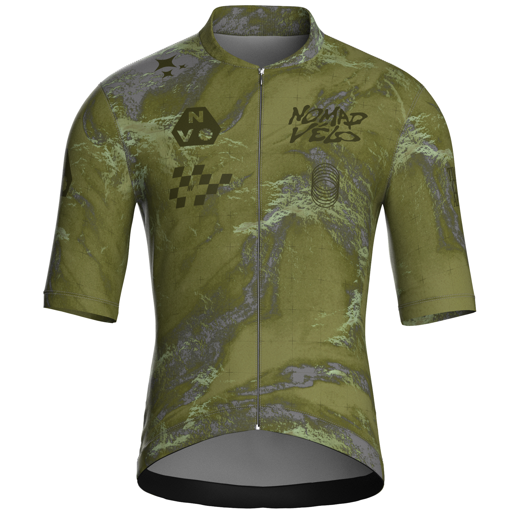Legacy Olive Jersey – Cycling Short Sleeve Race Fit