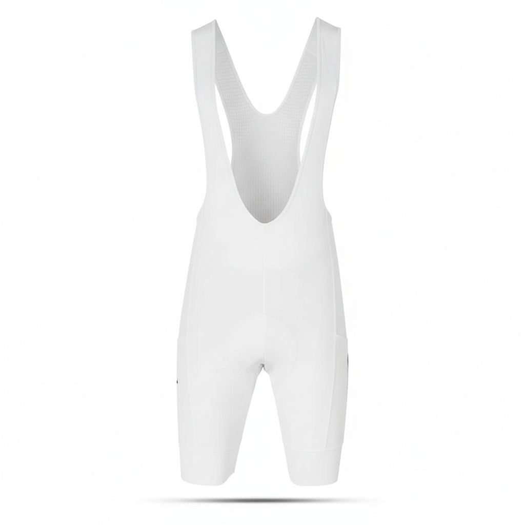Nomad Bib Shorts White
