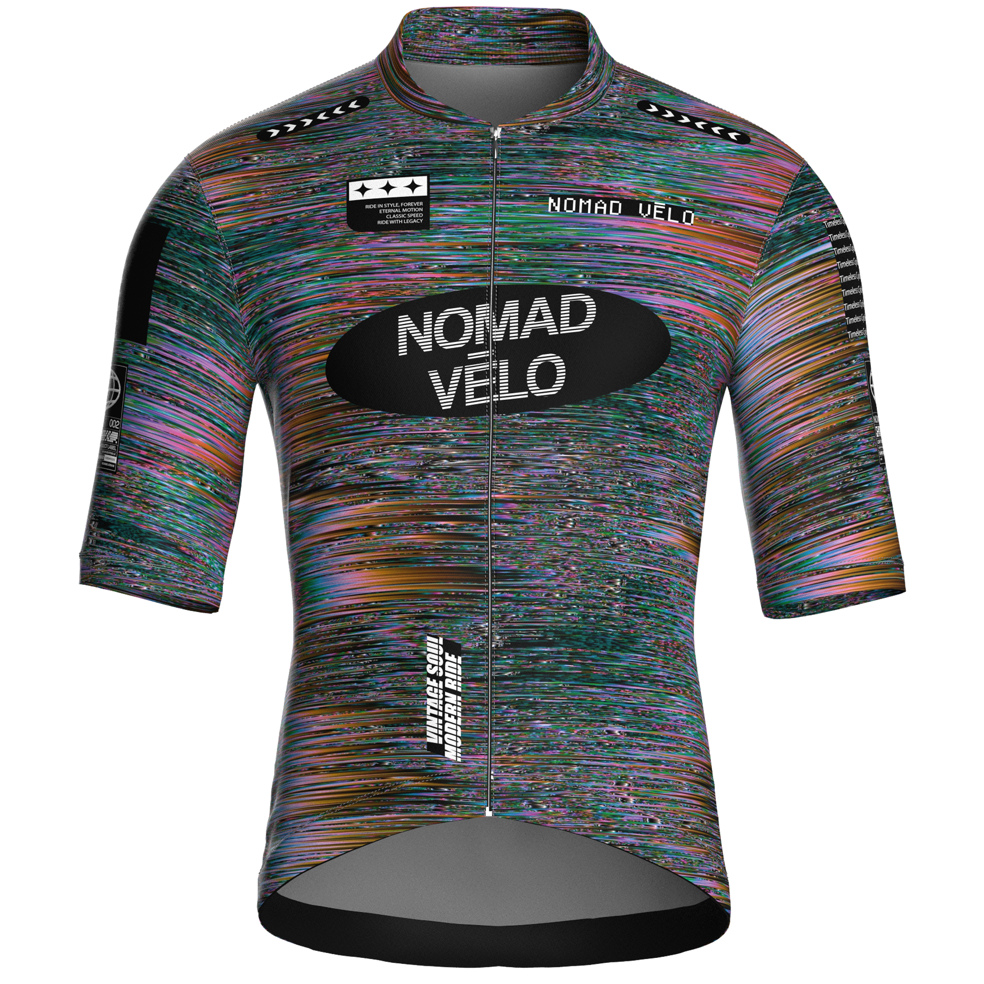 Prism Black Jersey – Cycling Short Sleeve Race Fit