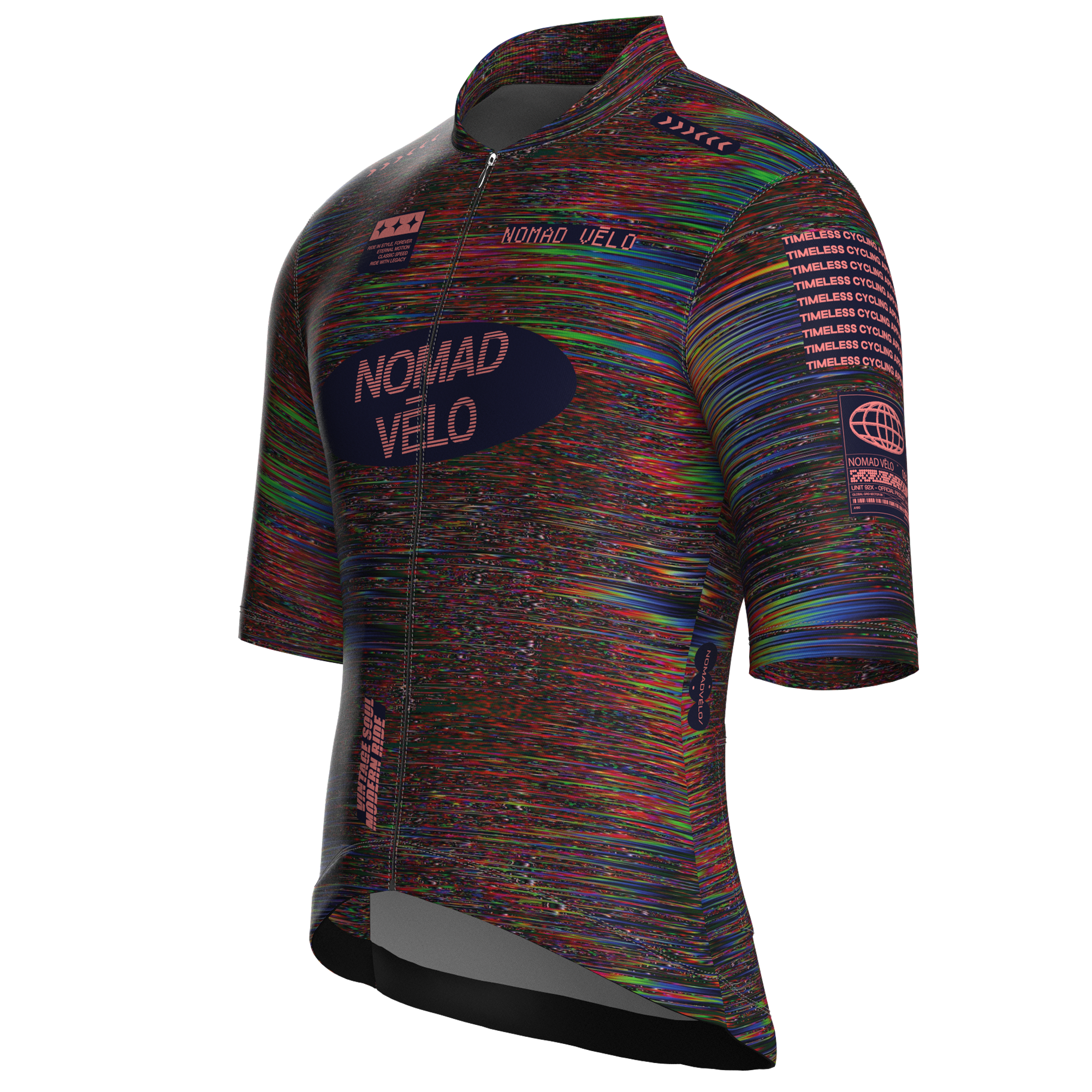 Prism Burgundy Jersey – Cycling Short Sleeve Race Fit