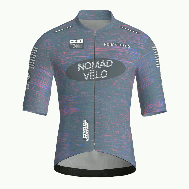 Prism Slate Jersey – Cycling Short Sleeve Race Fit – nomad-velo.cc