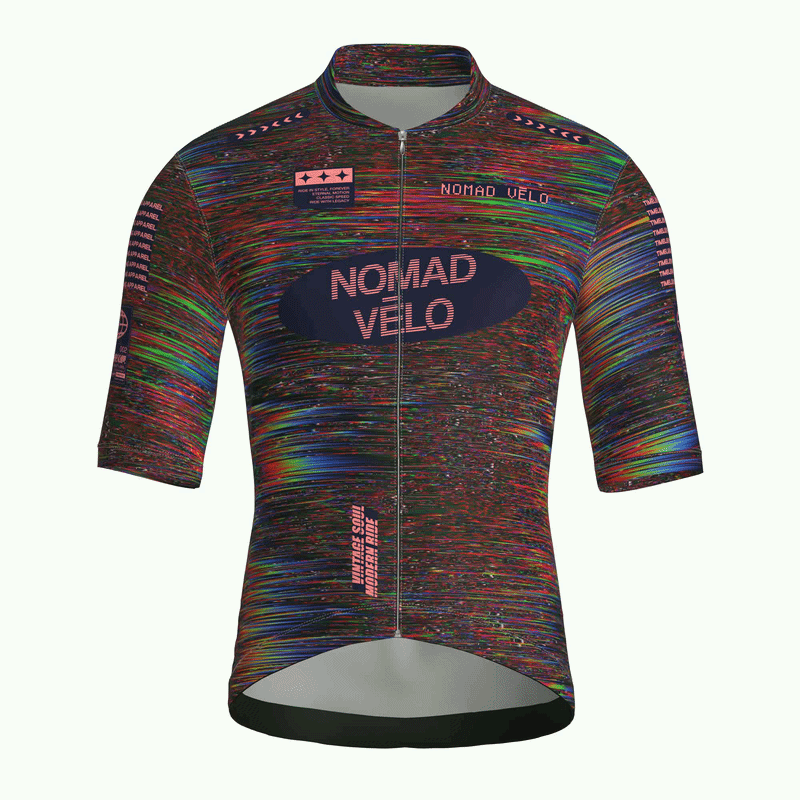 Prism Burgundy Jersey – Cycling Short Sleeve Race Fit