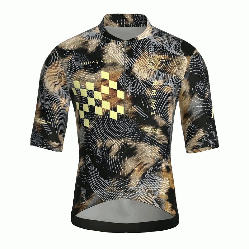 Altitude Leopard Jersey – Cycling Short Sleeve Race Fit