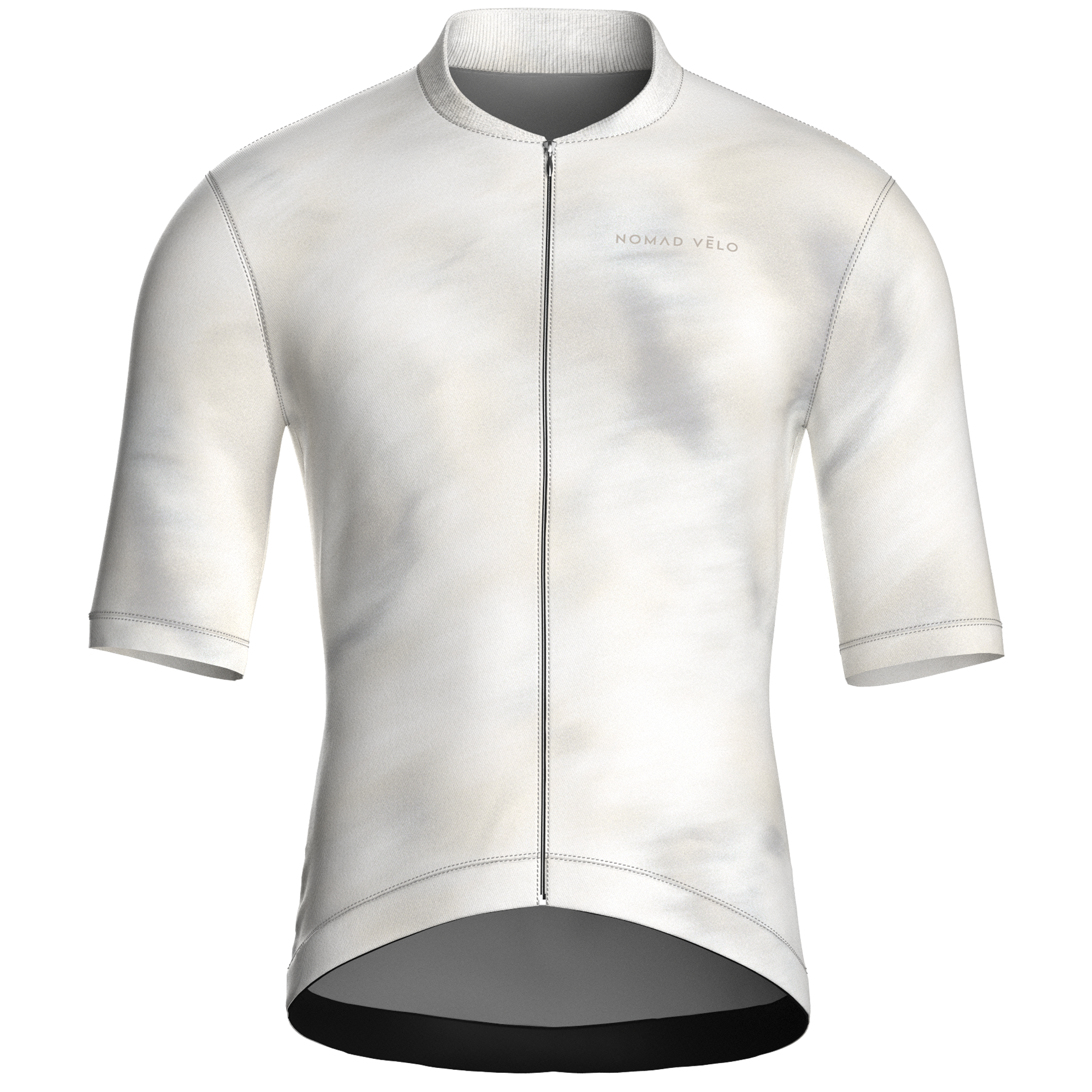Aura White Jersey – Cycling Short Sleeve Race Fit