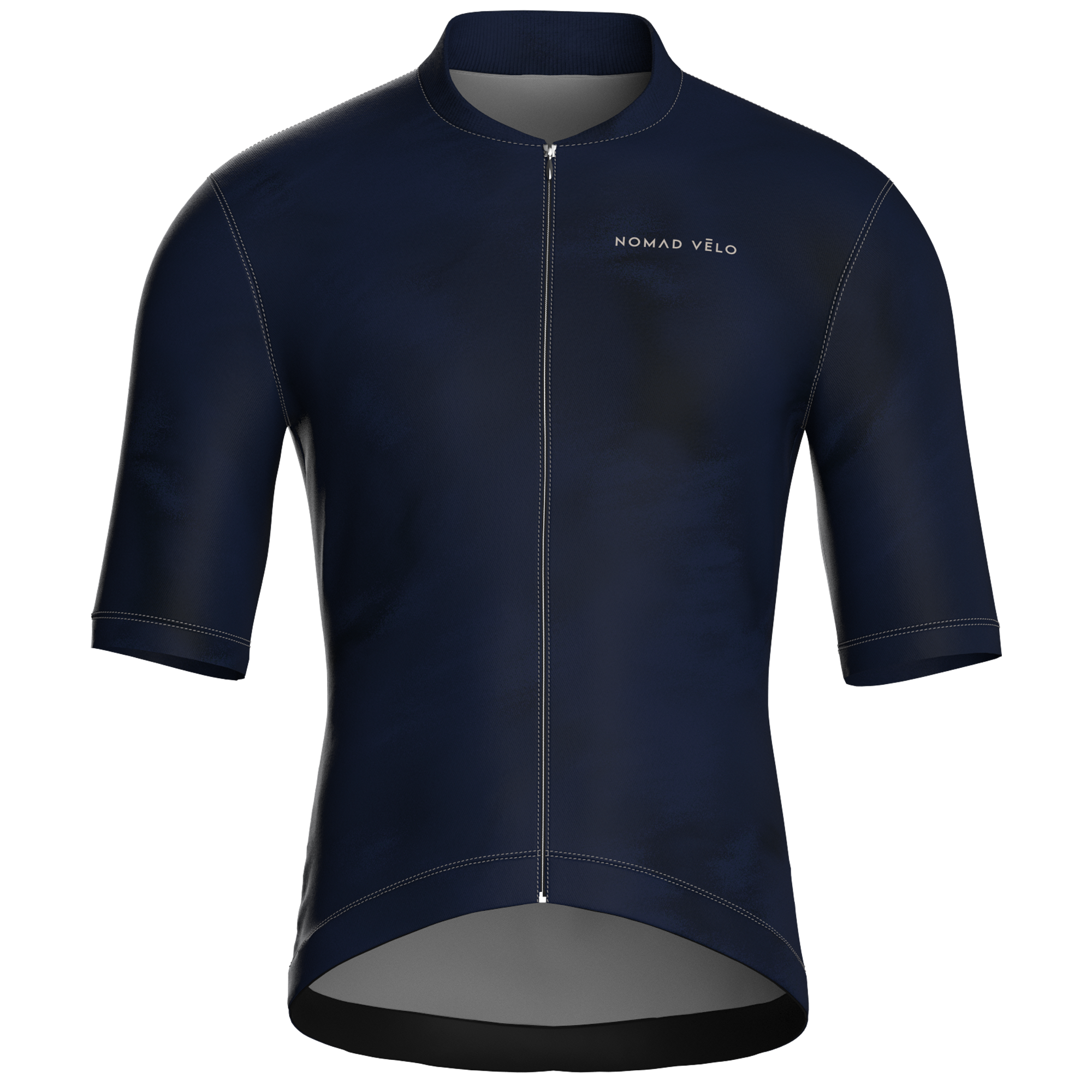 Aura Navy Jersey – Cycling Short Sleeve Race Fit