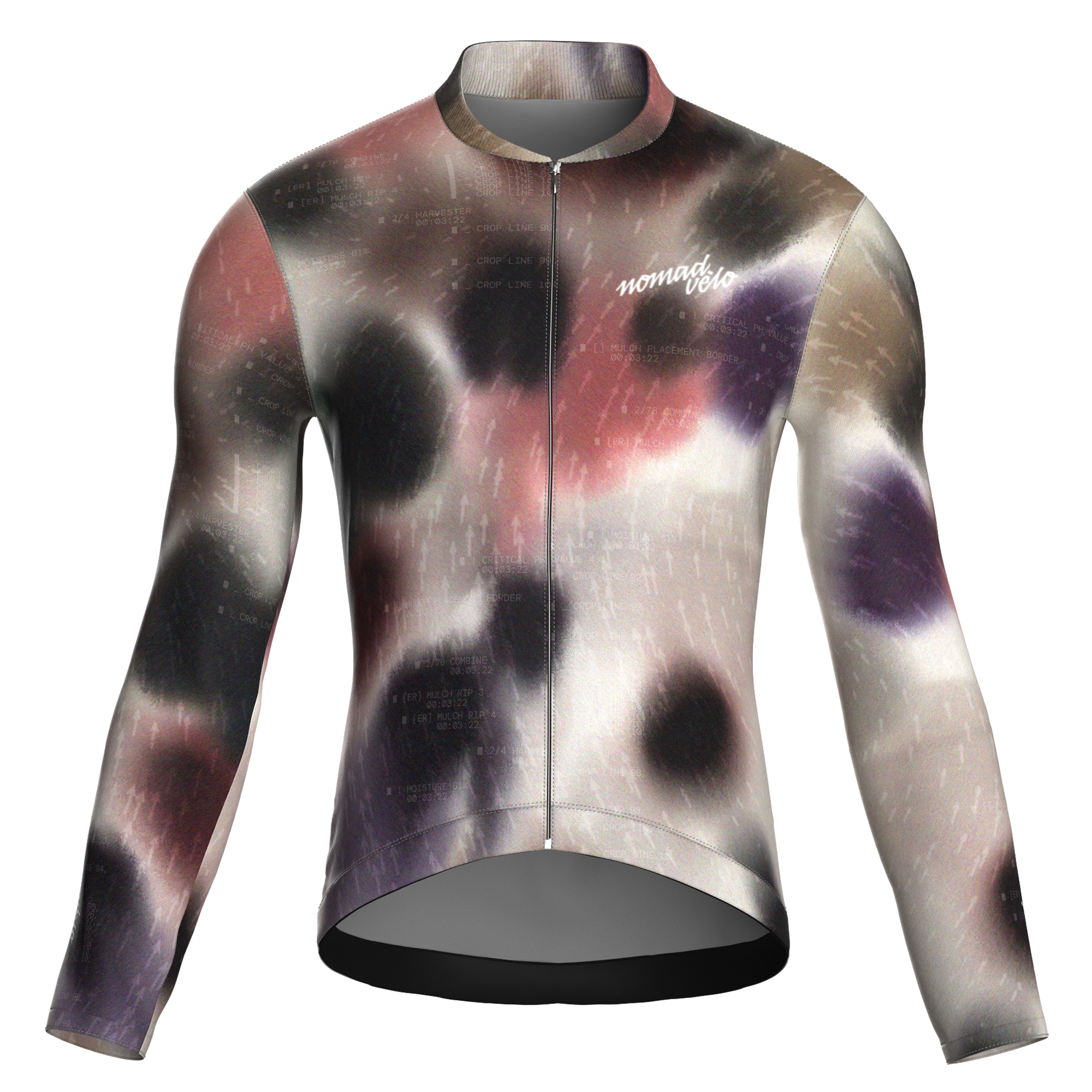 Blur Prism Jersey – Cycling Long Sleeve Race Fit