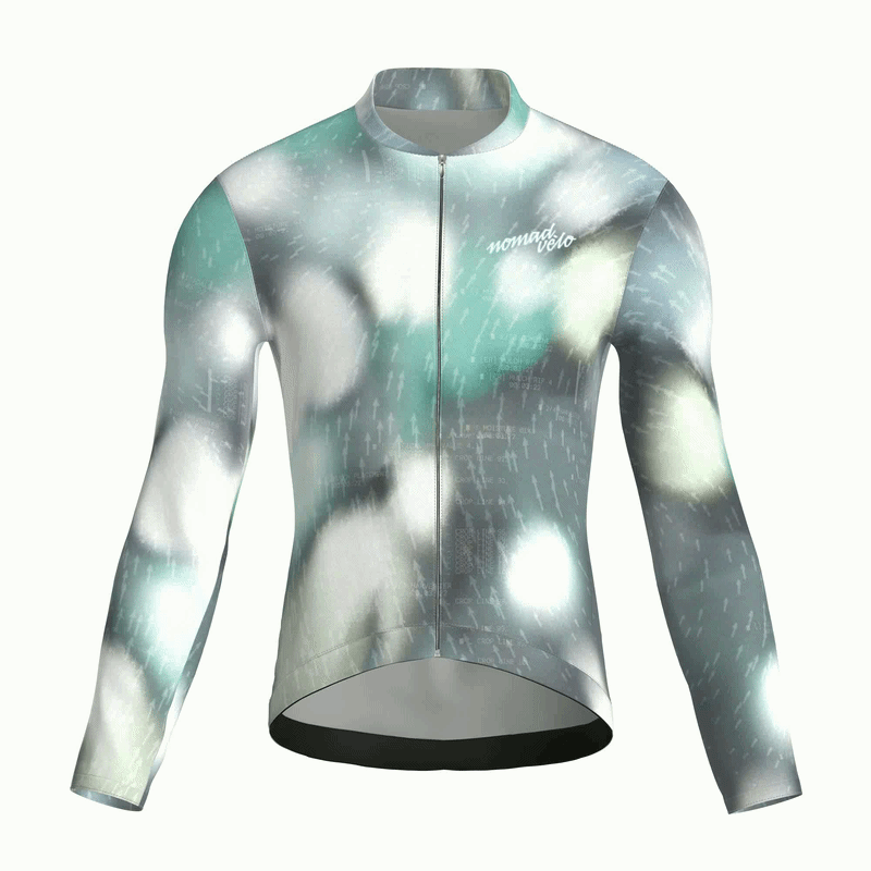 Blur Sage Jersey – Cycling Long Sleeve Race Fit