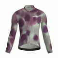 Blur Plum Jersey – Cycling Long Sleeve Race Fit