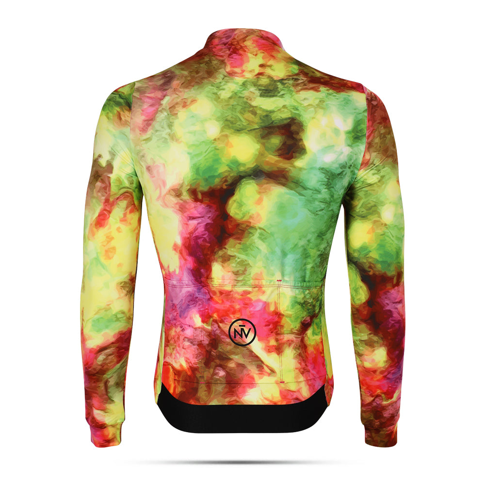 Cycling Spectrum Long Sleeve Jersey – Aero Fit Colorful Multicolor Design Fast | Nomad Vélo