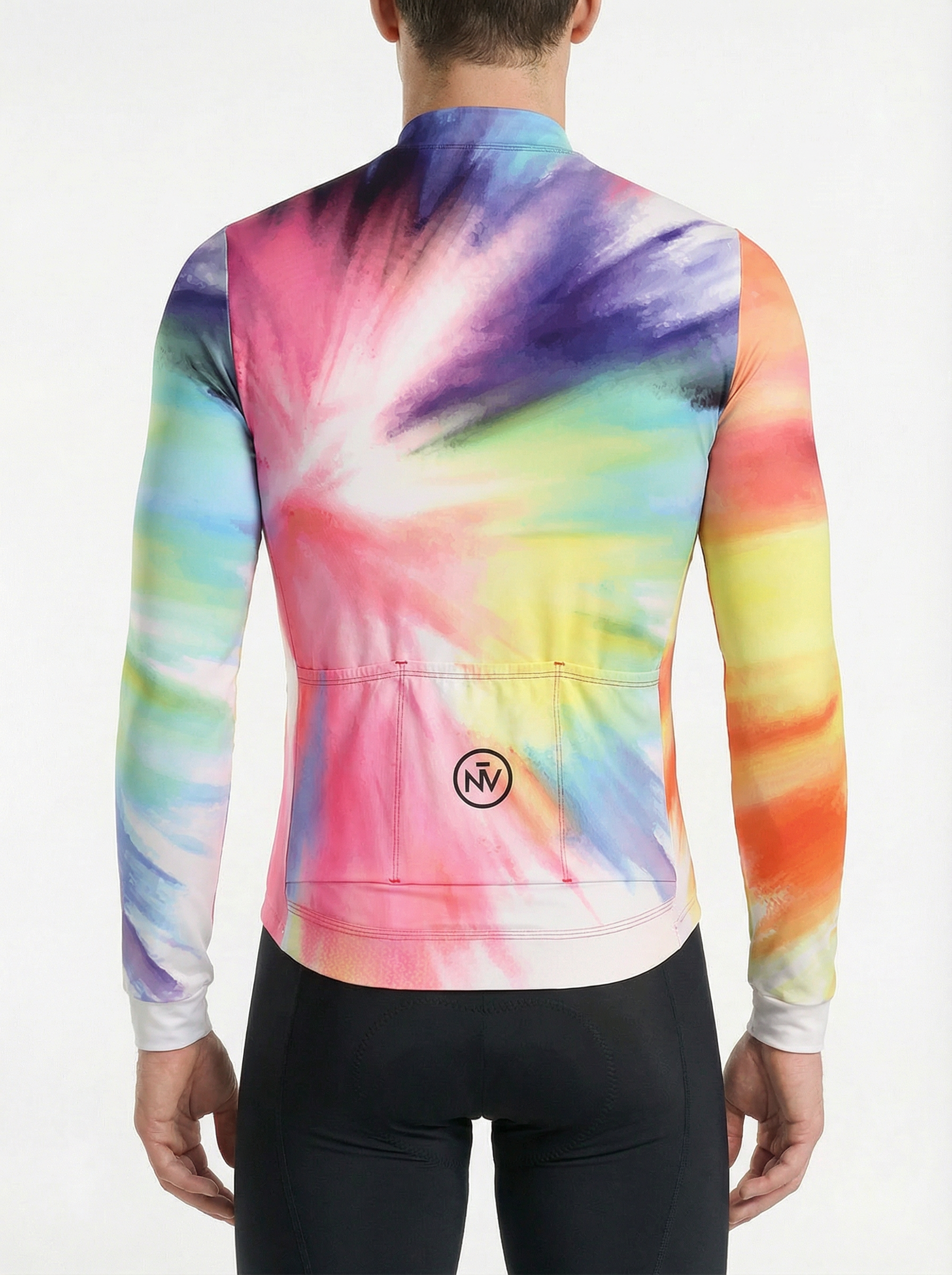 Cycling Vivid Long Sleeve Jersey – Aero Fit Thermal Vibrant Colors Winter Road | Nomad Vélo