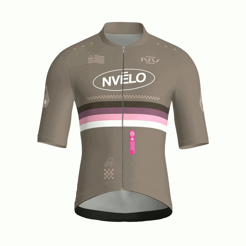 Meridian Taupe Jersey – Cycling Short Sleeve Race Fit