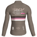 Meridian Taupe Jersey – Cycling Long Sleeve Race Fit