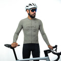 Element Grey Long Sleeve Jersey | Nomad Vélo