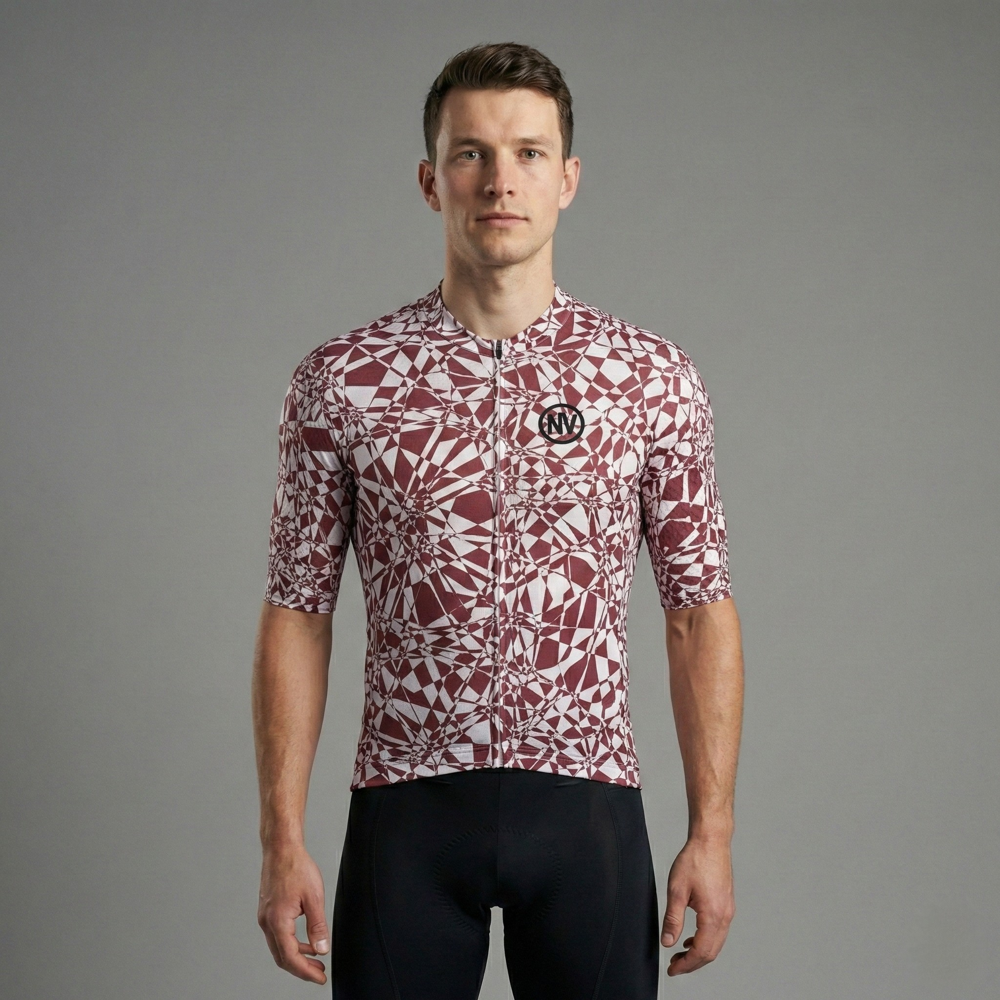 Burgundy Sublime Aero Cycling Jersey - Burgundy Sublime Jersey