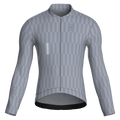 Tessera Pewter Jersey – Cycling Long Sleeve Race Fit