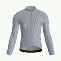 Tessera Pewter Jersey – Cycling Long Sleeve Race Fit