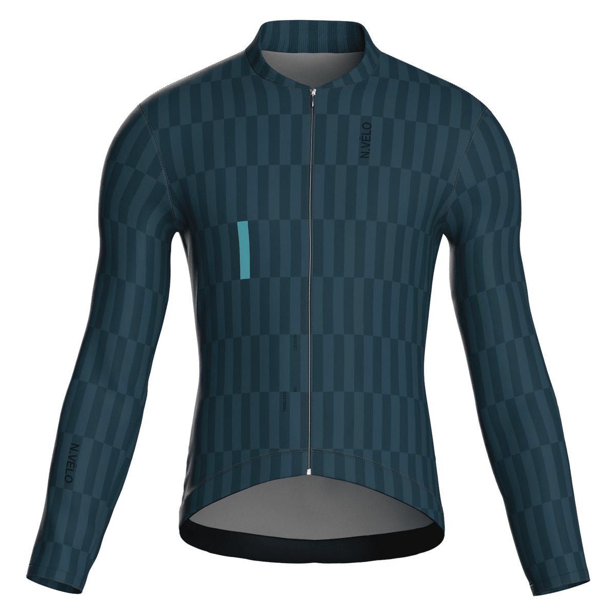 Tessera Petrol Jersey – Cycling Long Sleeve Race Fit