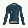 Tessera Petrol Jersey – Cycling Long Sleeve Race Fit