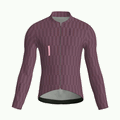 Tessera Claret Jersey – Cycling Long Sleeve Race Fit