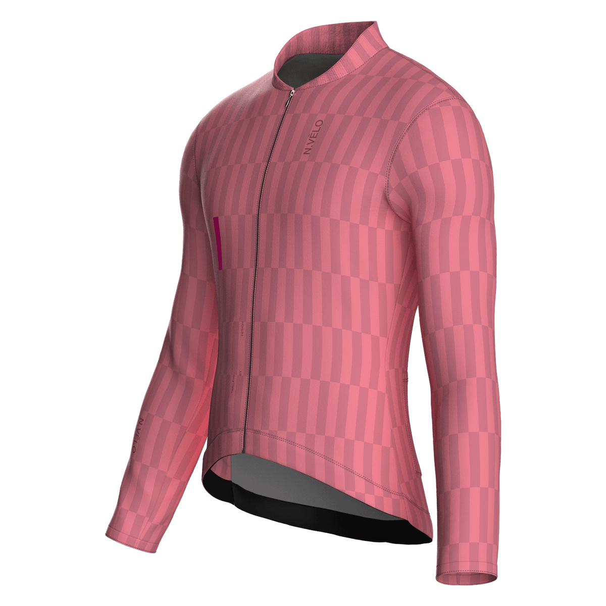 Tessera Guava Jersey – Cycling Long Sleeve Race Fit