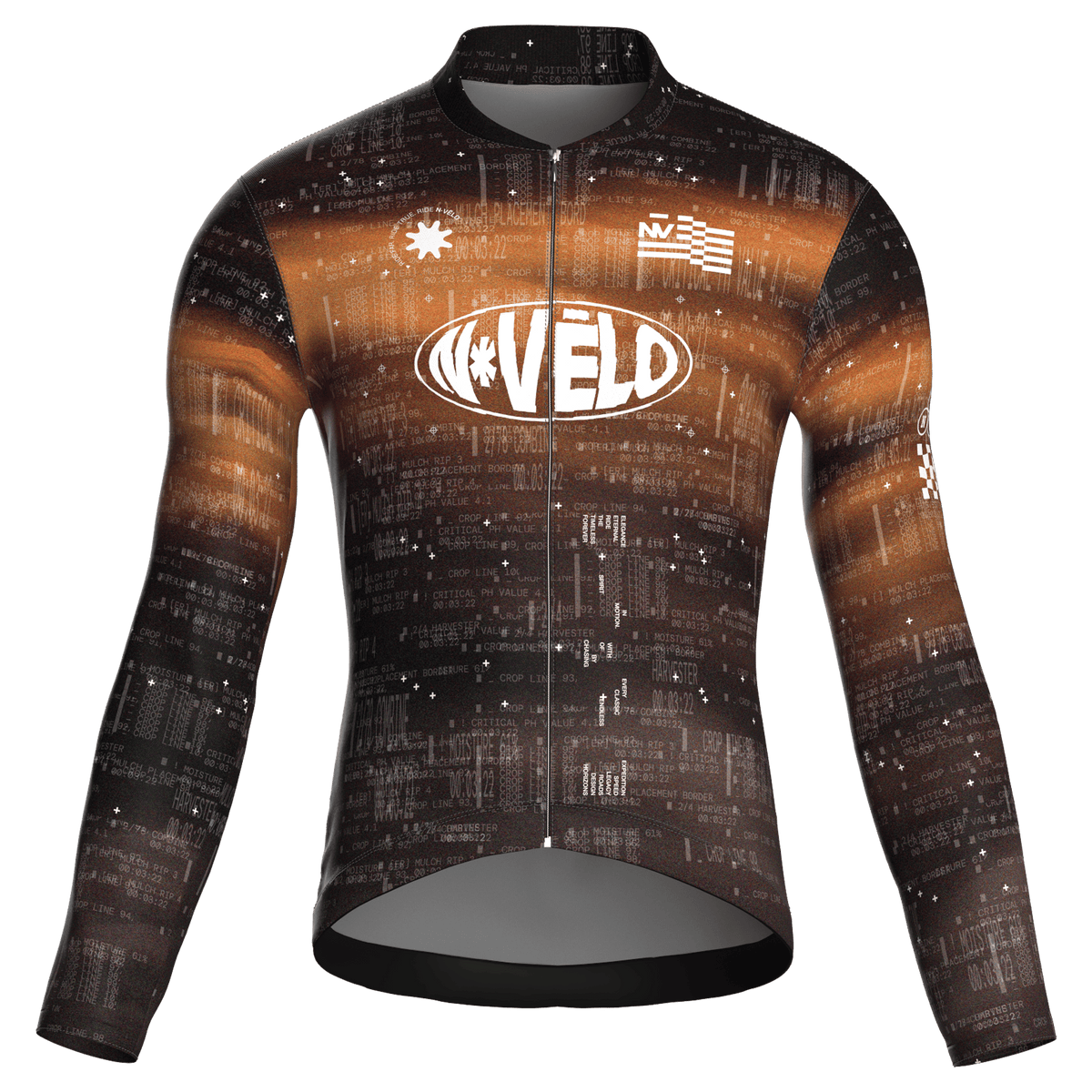Lumen Copper Jersey – Cycling Long Sleeve Race Fit