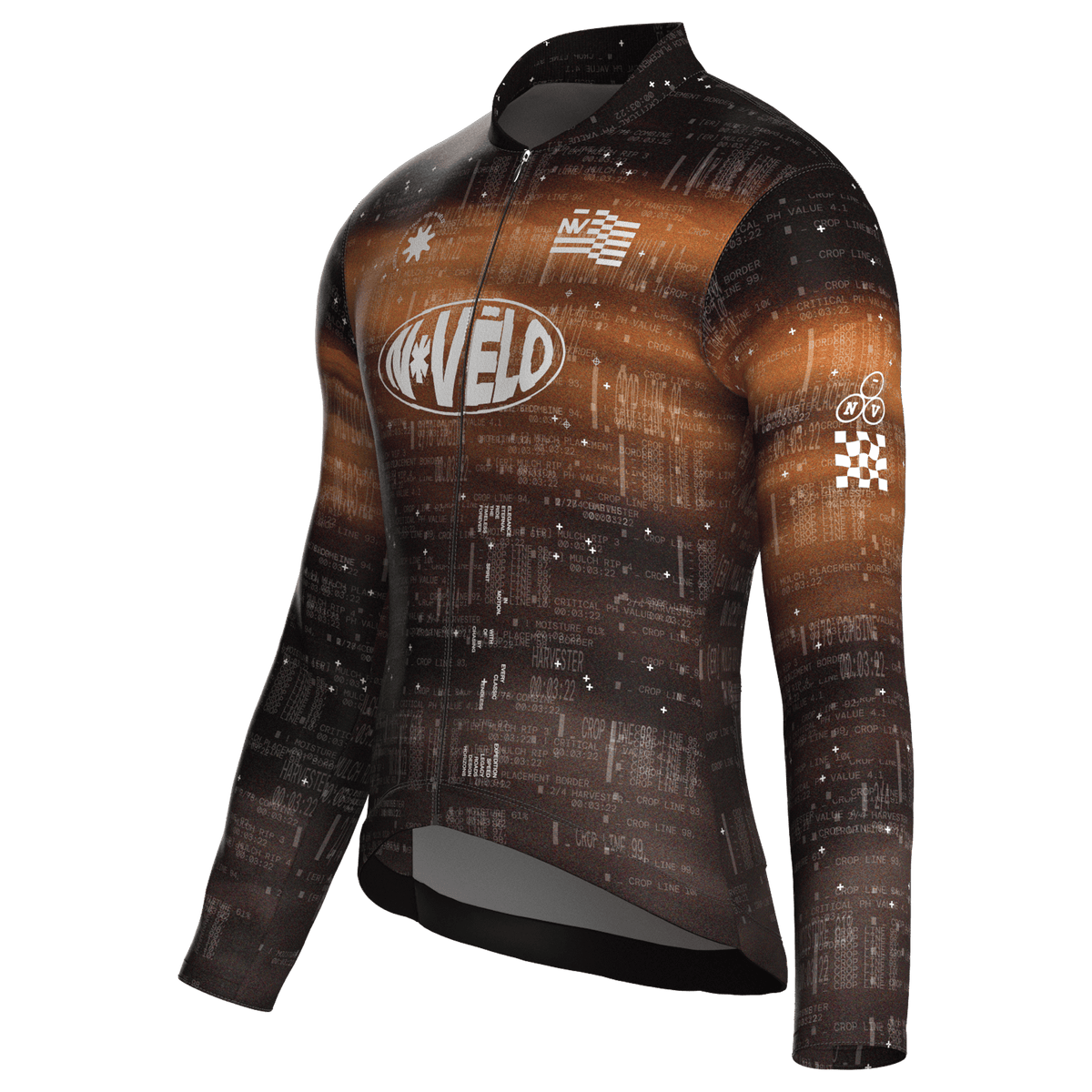 Lumen Copper Jersey – Cycling Long Sleeve Race Fit